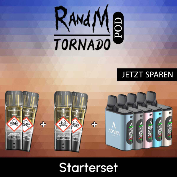 2x Randm Pod + Akkuträger Starterset