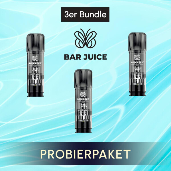 Bar Juice Pods Probierpaket (3er Bundle)