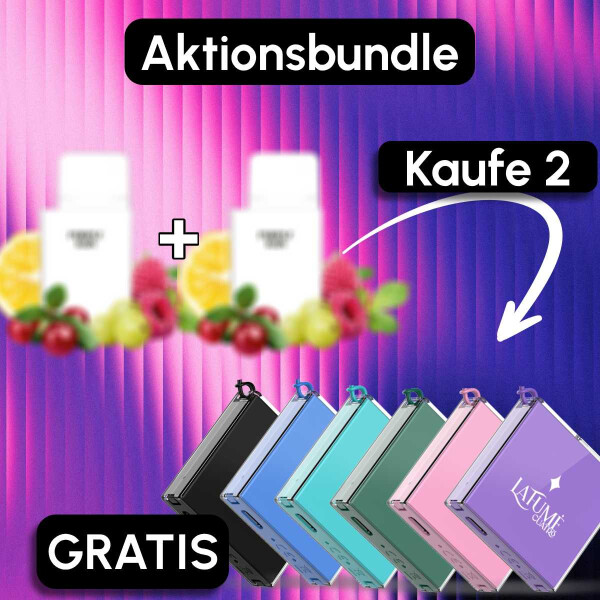 La Fume Cuatro Pod Aktionsbundle (2 für 1)