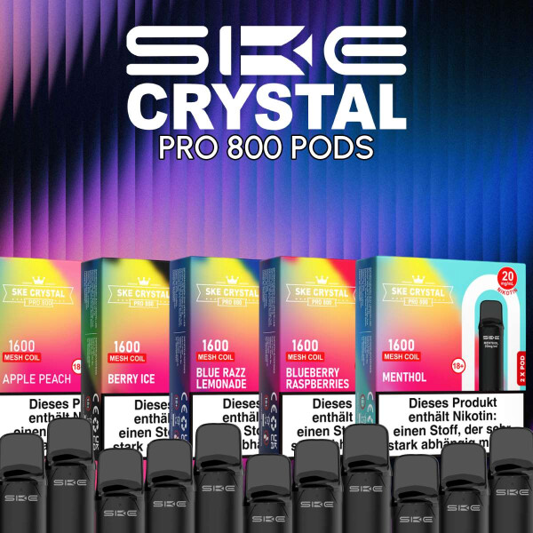 SKE Crystal Pro 800 Pod